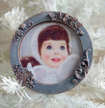 Подвес новогодний Девочка