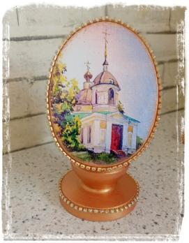 Пасхальное яйцо Золото