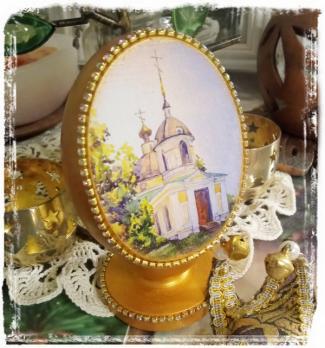 Пасхальное яйцо Золото